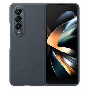 Samsung Galaxy Z Fold4 Leather Cover - Moss Grey